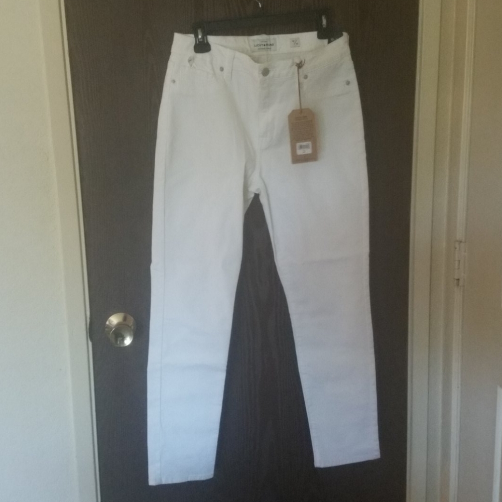 Lucky Brand Hayden Skinny White Jeans